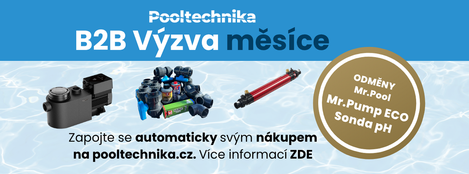 B2B Výzva měsíce - Mr.Pool