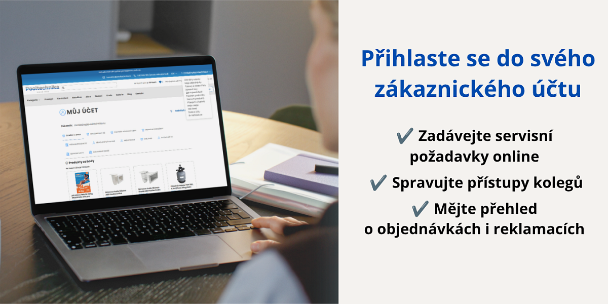 Servis i objednávky rychle a přehledně