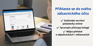 Servis i objednávky rychle a přehledně