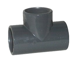 T-kus 90° PVC d16