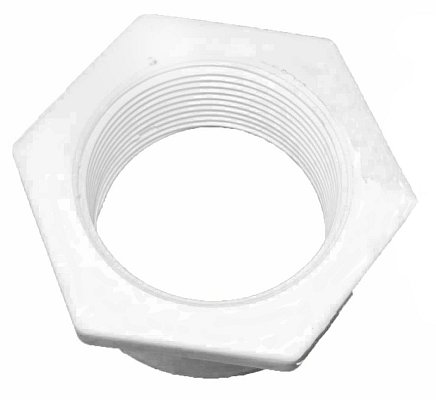 Závitová redukce bílá 1 1/2 x 2 ABS