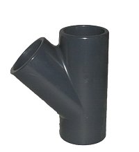 Y-kus 45° d16 PN16 PVC