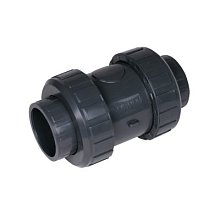 Zpětný ventil d32 teflonová pružina PN10 PVC