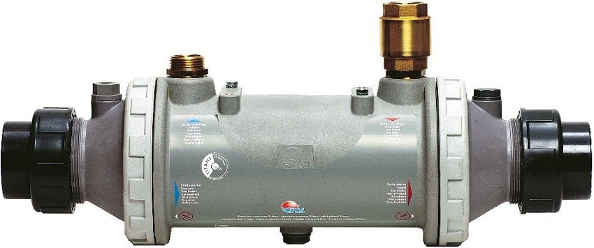 Titanový výměník 20 kW d50/63 PSA