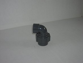 Přechodné koleno 90°PVC lep. D63/63 flex