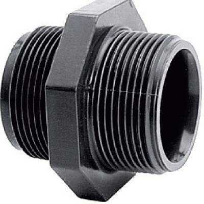 Dvojitý nipl PVC d1/2"
