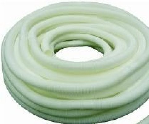 Vysavačová hadice bílá Shine d32, bal.50 m (díl 1m)