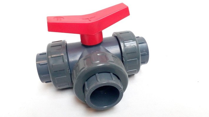 3-cest.kulový ventil 32 mm T