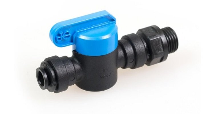 Uzavírací armatura, potrubí 1/4" (6,35mm) / závit