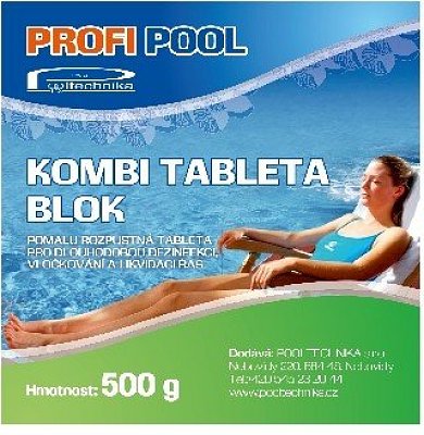 Kombi tablety BLOK 500g