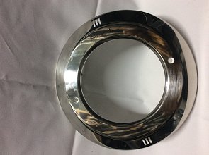 Přední kryt na světlo 300W 7856 Nerez