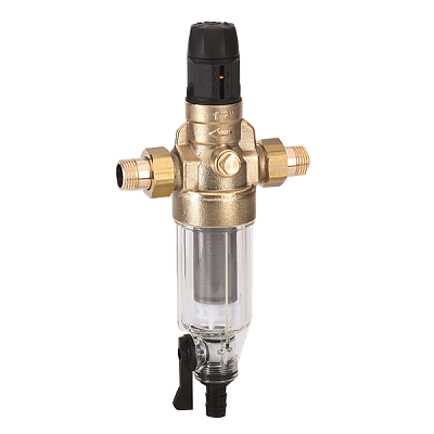Protector HWS C/R 1/2" 100 μm- filtry s manuálním proplachem a ventilem pro redukci tlaku