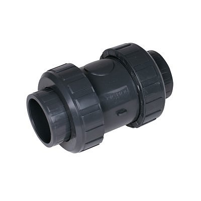Zpětný ventil d63 teflonová pružina PN10 PVC