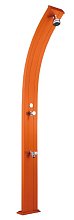Solární sprcha SPRING orange s oplachem nohou