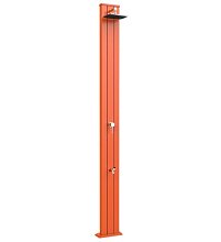 Solární sprcha SPRING S orange s oplachem nohou