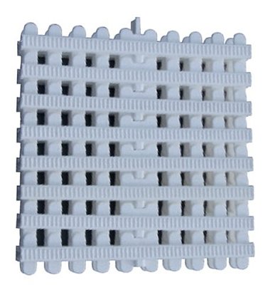 Přelivová mřížka PT - bílá (195x35mm)