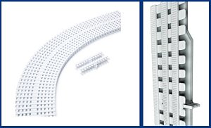 Přelivová mřížka ohebná š.245mm v.22mm