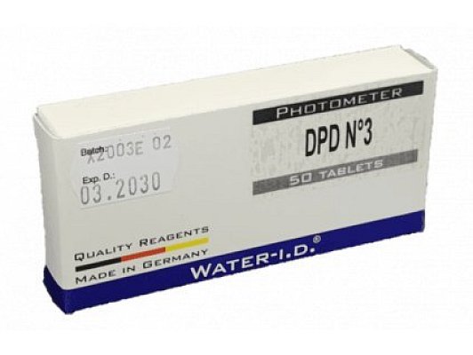 Tablety pro PoolLab - DPD3 celkový chlor a ozón (10 tabl.)