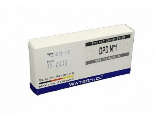 Tablety pro PoolLab - DPD1 volný chlor (10 tabl.)