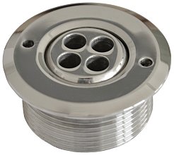 Tryska NEREZ vratná d60,1 1/2" AISI316 (4 díry)