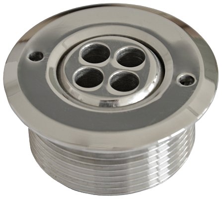 Tryska NEREZ vratná d60,1 1/2" AISI316 (4 díry)