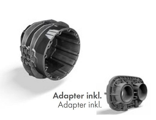 Instalační krabice - předmotáž protiproudu XANAS