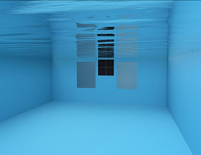 Vestavný protiproud Velocity 1.000 m3/h 230V Šedý