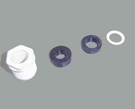 Průchodka + zátka do světla 300W 7856