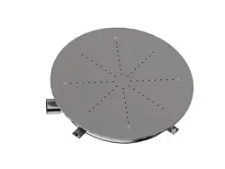 Dnová masáž kruhová (keramika) AISI 316, 475mm