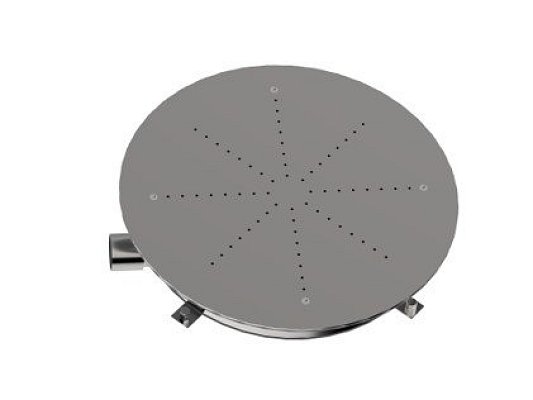 Dnová masáž kruhová (keramika) AISI 316, 475mm