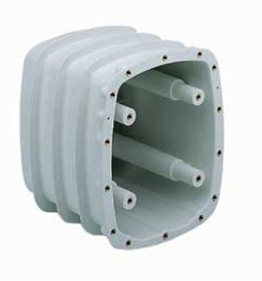 Inst.krabice protiproudu plastová