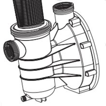 Přední díl čerpadla SS