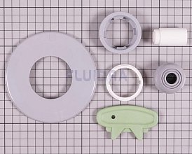 Sada k trysce 330CL129 (kroužek, krytka, kul., klíč) šedá