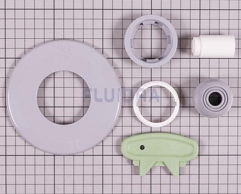 Sada k trysce 330CL129 (kroužek, krytka, kul., klíč) šedá