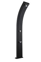 Solární sprcha Dada antracit s oplachem nohou