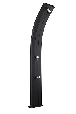 Solární sprcha Dada antracit s oplachem nohou