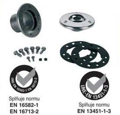 Tryska recyrkulační nerez 1 1/2 p/f