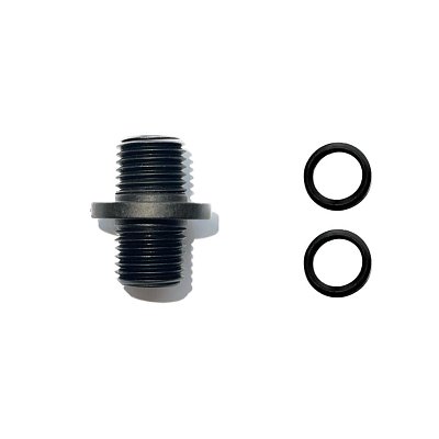 Spojka detektoru průtoku a jímky sondy s o kroužky