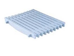 Mřížka-deska přelivového žlábku 245x22mm (5desek=0,975m)