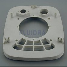 držák čela plast. trysky nerez