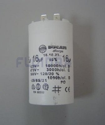 Kondenzátor čerpadla VICTORIA + SENA 16 mF