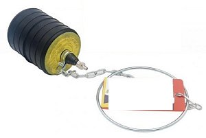 Nafukovací zátka vícerozměrná gum. 90-110mm