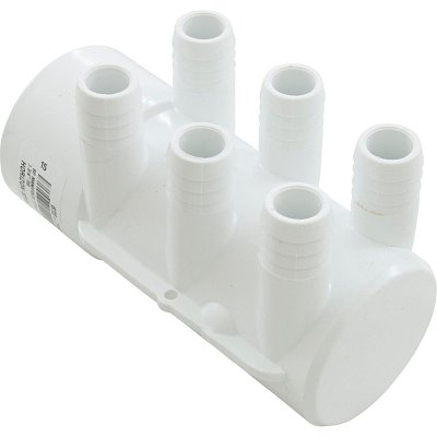 Rozdělovač vody Waterway 6 vývodů, koncový d60-3/4"