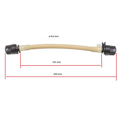 Náhradní Hadička 6x9mm komplet AVADY (ACCE005092)