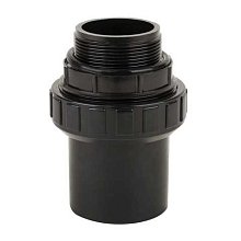 Šroubení pro filtrační jednotku TOP, černé 1 1/2"