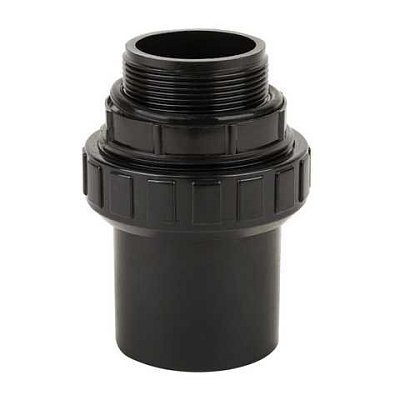 Šroubení pro filtrační jednotku TOP, černé 1 1/2"