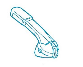 Páka 6-ti cest. Ventilu 1 1/2" + 2"