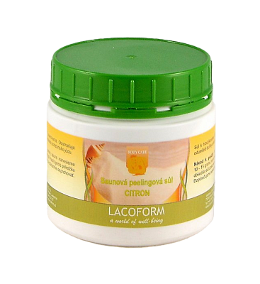 Peelingová sůl 500g - Citrón