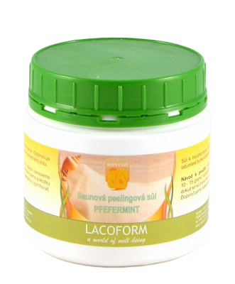 Peelingová sůl 500g - Máta peprná