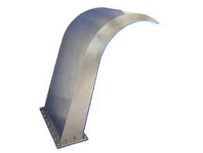 Vodní chrlič Lev AISI 316 mat šíře 600mm